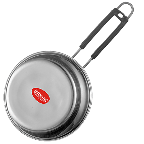 Jensons Stainless Steel Copper Bottom Sauce Pan - Strong, Durable, Heat Resistant, 18 cm, 1 pc  