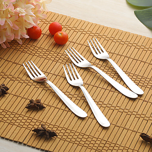 Buy Jensons Dessert Stainless Steel Tea Fork Set Strong & Durable