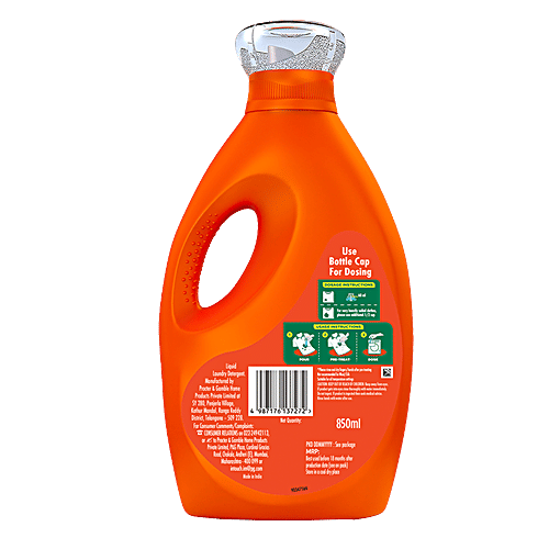 Buy Tide Matic Liquid Detergent Front Load, Removes Stains & Gives