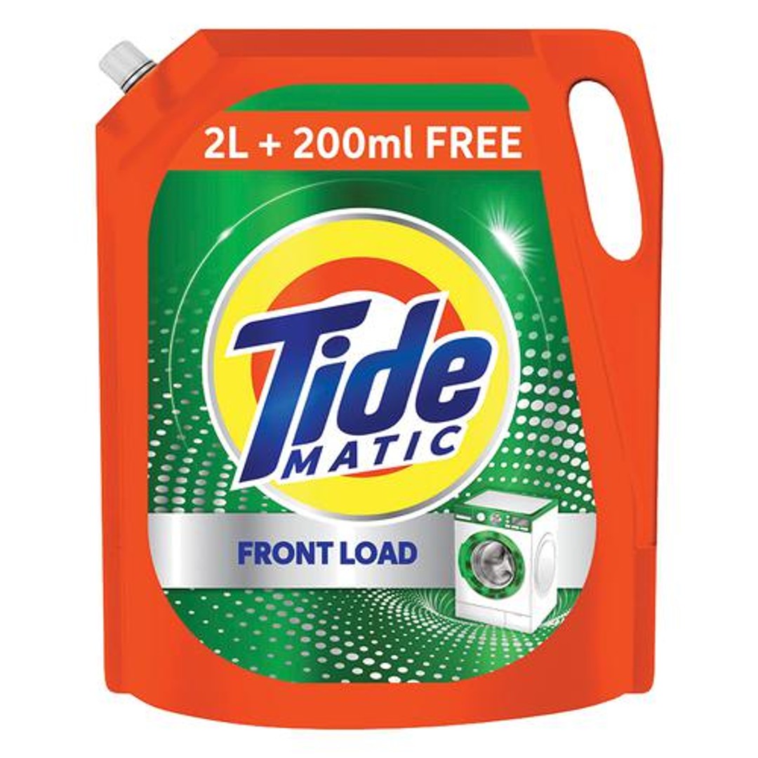 Buy Tide Matic Liquid Detergent Front Load, Removes Stains & Gives