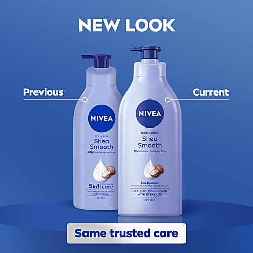 Nivea Shea Smooth Body Milk, 600 ml  