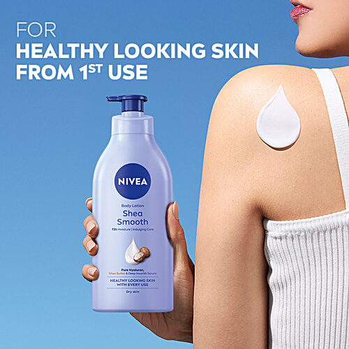 Nivea Shea Smooth Body Milk, 600 ml  