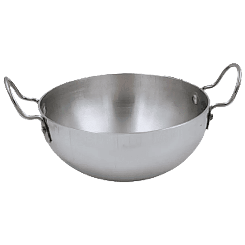 Navrang Aluminium Kadai - 16 cm, 2.2 mm, 900 ml  
