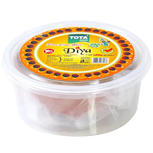 Buy Tota Cow Ghee Akhand Diya Wax Free Online at Best Price of Rs 89