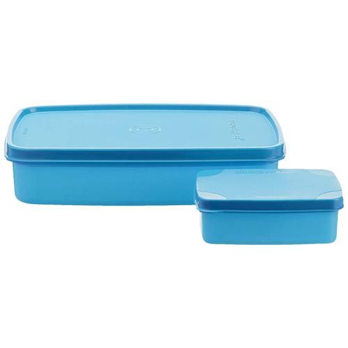 Buy Signoraware Easy Lunch Container - Blue, Airtight & Spill-Proof ...