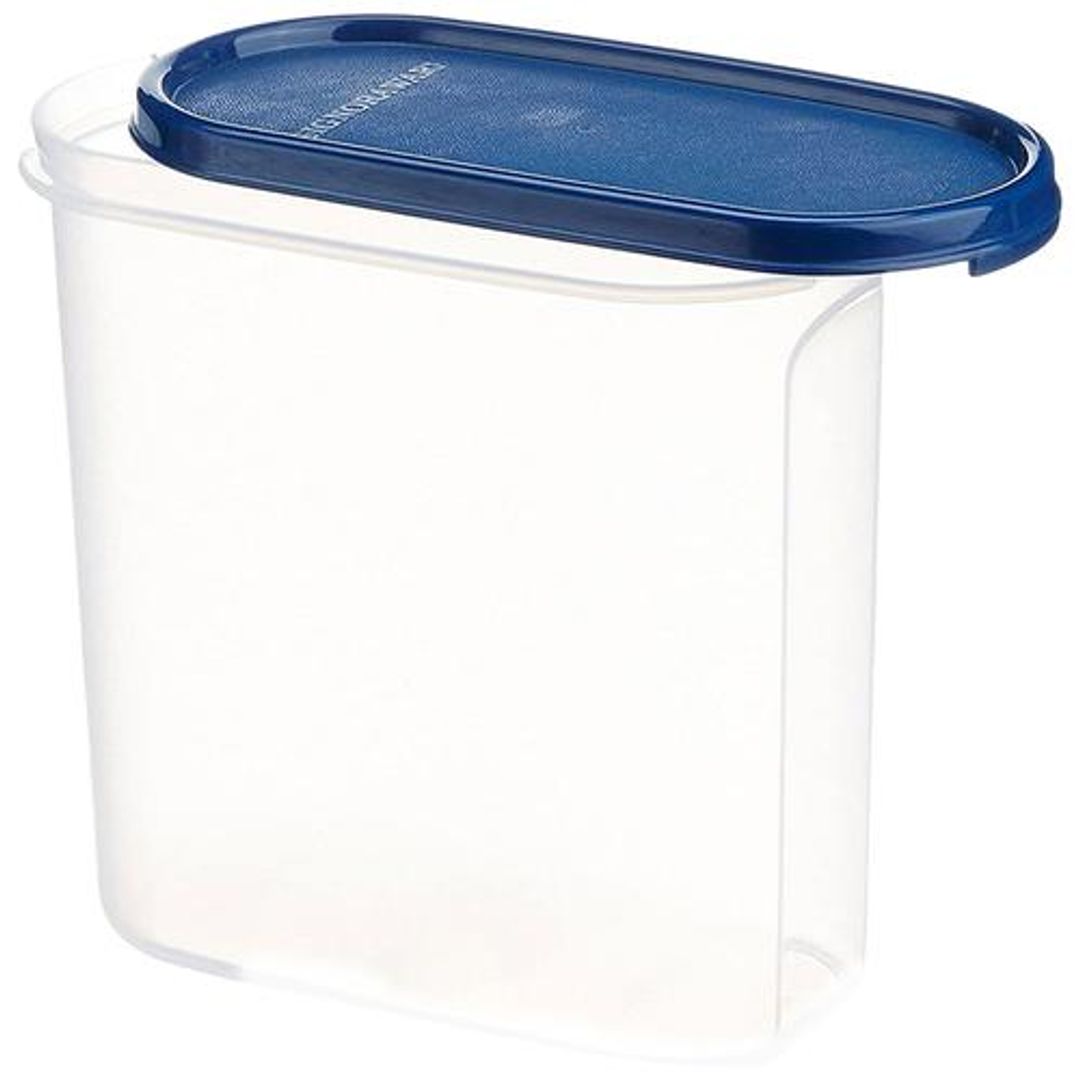 Signoraware Modular Container Oval No.3 Container - Mod Blue, Plastic, 1.7 l 