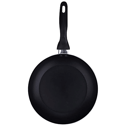 Buy Wellberg Aluminium Fry Pan Non Stick Coated, 24 cm, Backlite Handle, Essential Online at