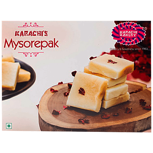 Buy Karachi Bakery Mysore Pak Authentic, Rich, Traditional Sweet