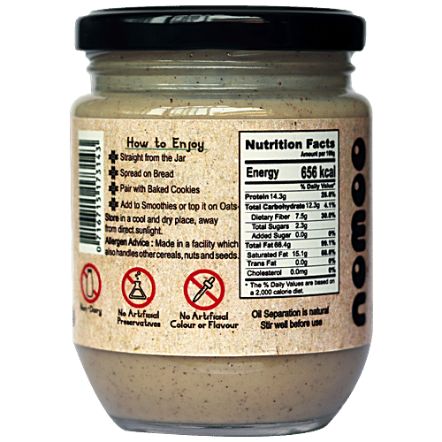 Buy NOMOO Just1 Premium Butter, Brazil Nut, Unsweetened, Smooth