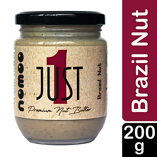 Buy NOMOO Just1 Premium Butter, Brazil Nut, Unsweetened, Smooth