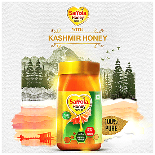 Buy Saffola Honey Gold 100 Pure NMR Tested Online at Best Price of