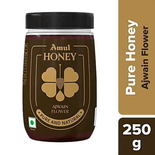 Buy Amul Ajwain Flower Honey Pure, Natural Sweetener, Boosts Immune
