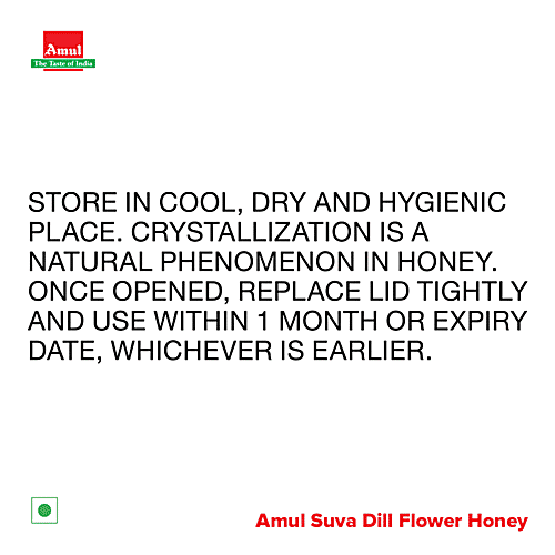 Buy Amul Suva Dill Flower Honey Pure, Natural Sweetener, Rich In