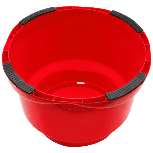 Jaycee Sit On Stool - 8.25" Height, Anti-Skid, Durable, Strong Top, Red, 1 pc  