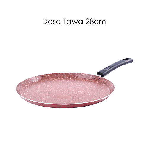 Wonderchef Tivoli Induction Bottom Non-Stick Coated Cookware Set - Aluminium, Red, 4 pcs