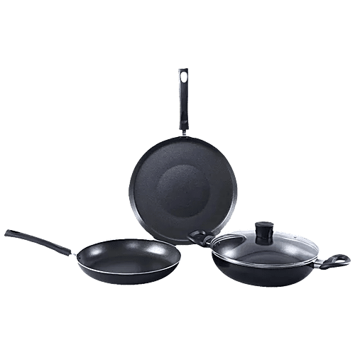 Buy Wonderchef Tivoli Induction Bottom NonStick Coated Cookware Set