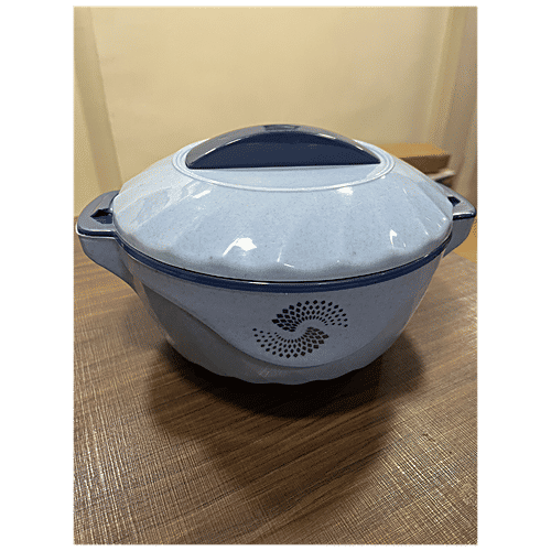 Saura Casserole - Inner Steel, Insulated, White & Blue, Ambiance, 1.5 l  