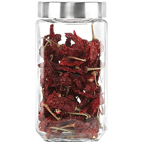 Buy Cello Glass Jar For Storage With See Through Lid Transparent