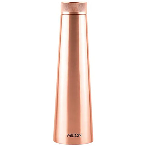Milton Copper Delight Water Bottle - 99.9% Pure Copper, Increases Immunity, 1 L (1 pc)
