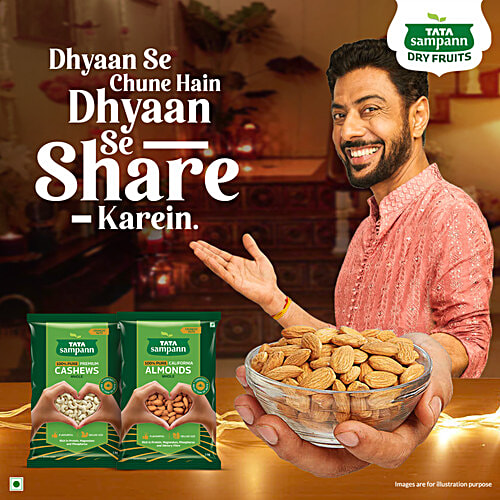 Tata Sampann California Almonds, 1 kg  Crunchy Nuts, Deluxe Size, Rich in Protein & Dietary Fibre, Rich in Magnesium & Phosphorus