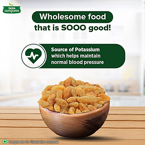Buy Tata Sampann 100 Pure Premium Raisins Seedless Premium Quality