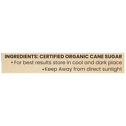 Nutriorg Organic Cane Sugar/Bura - Pure & Natural, 1 kg  