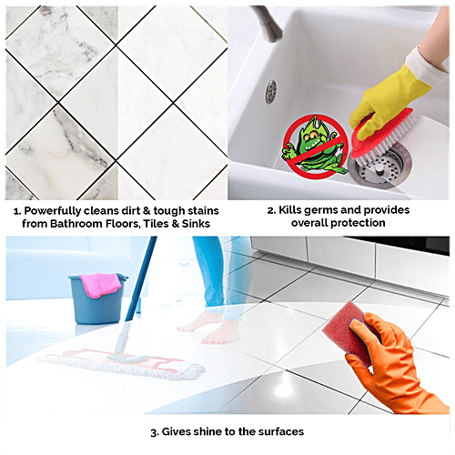 Buy STANFRESH Bathroom & Tiles Cleaner Tough On Stains, Kills 99.9