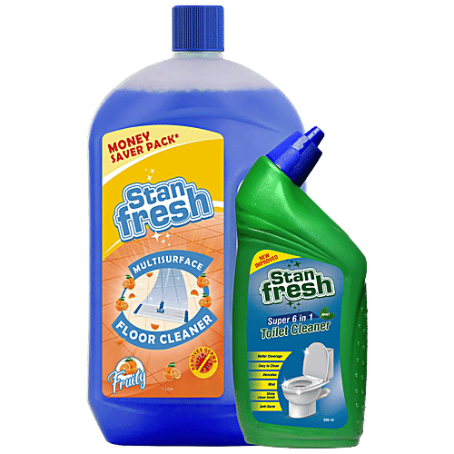 Buy STANFRESH Super 6 In 1 Toilet Cleaner & MultiSurface Floor Cleaner