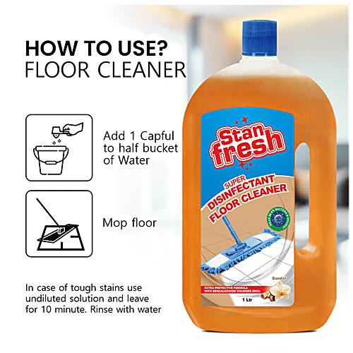 Buy STANFRESH Super Disinfectant Floor Cleaner Kills 99.9 Germs