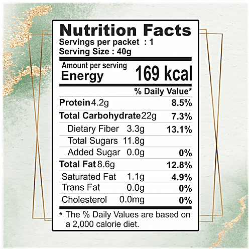 NOMOO Energy Bar - Cranberry, Dairy Free, Nut Based Snacks, All Natural, No Added Sugar, Vegan, 40 g