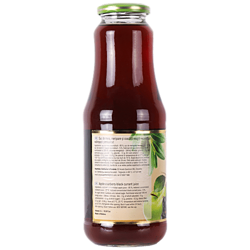Vita Apple Cranberry Blackcurrant Juice - Fat Free, 1 L