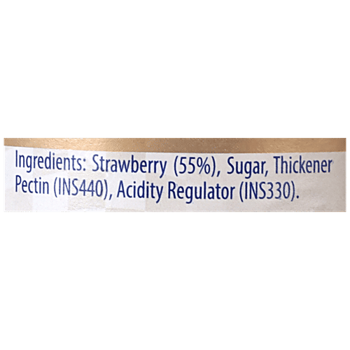 Vita  Strawberry Jam - Fat & Gluten Free, 365 g  
