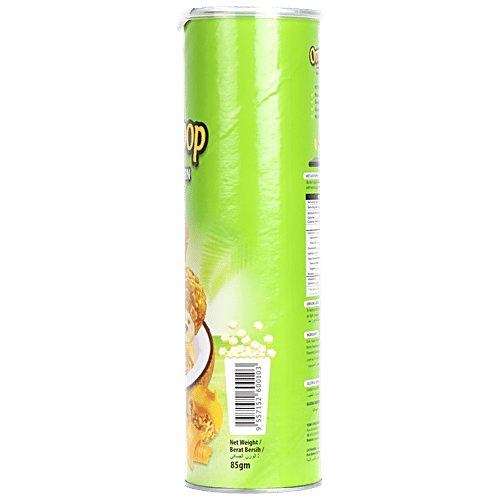 Buy Omypop Popcorn Butter Coconut Flavour, Rich In Fibre Online at