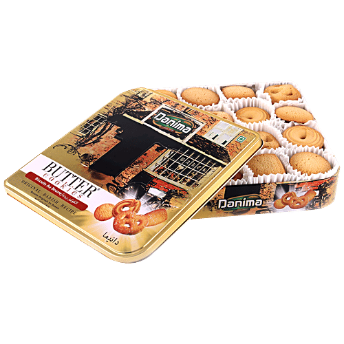 Danima  Butter Cookies - Healthy & Tasty, 500 g Tin 