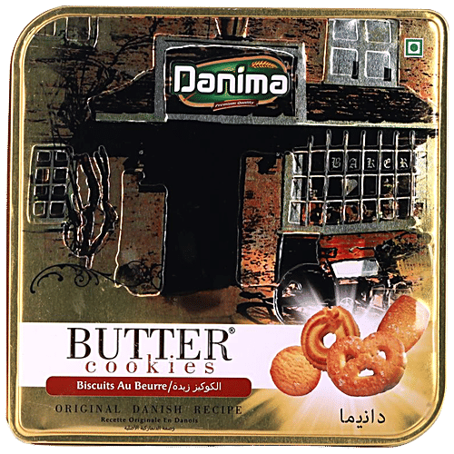 Danima  Butter Cookies - Healthy & Tasty, 500 g Tin 