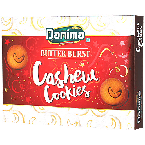 Buy Danima Butter Burst Cashew Cookies Rich In Dietary Fibre Online