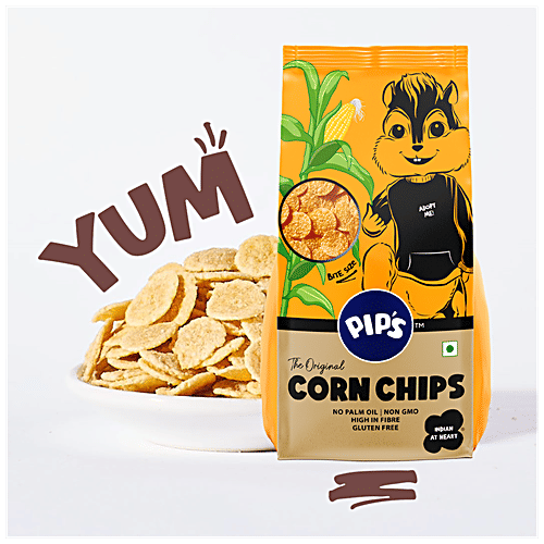 Buy PIP'S Corn Chips The Original, High In Fibre, Gluten Free, Non
