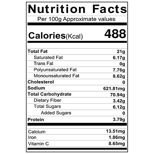 Buy PIP'S Corn Chips Lemon Chilli, High In Fibre, Gluten Free, Non