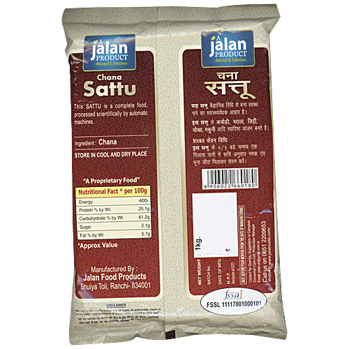 Jalan Chana Sattu - Natural & Premium, High In Fibre, 1 kg  