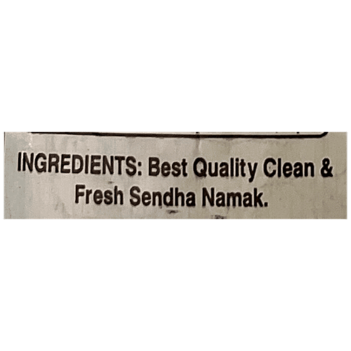 Parrot Sendha Namak Rock Salt - Natural, 500 g  