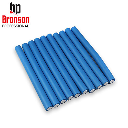 Bronson professional Hair Curling Rods/Roller/Hair Sticks - Lightweight, Assorted, 10 pcs  