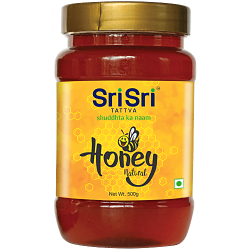 Sri Sri Tattva Honey - Natural, Natural Sweetener, For Weight Management, 500 g  