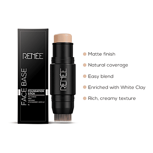 Renee Face Base Foundation Stick - Coffee, 8 g Coffee 