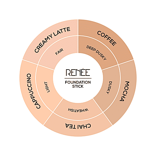 Renee Face Base Foundation Stick - Coffee, 8 g Coffee 