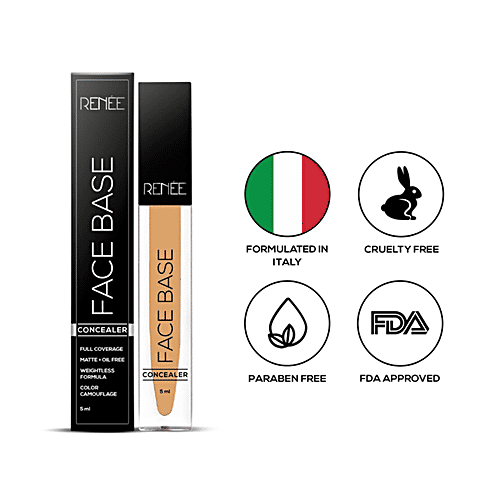 Renee Face Base Liquid Concealer - Honey, 5 ml Honey 