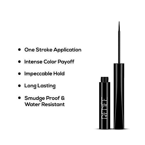 Renee Extreme Stay Liquid Eyeliner - 3X Black, 4.5 ml 3X Black
