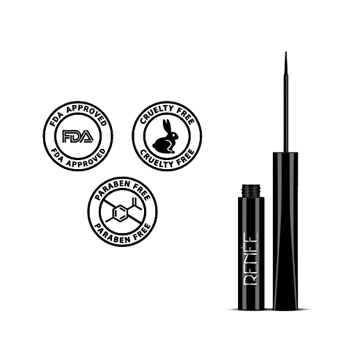Renee Extreme Stay Liquid Eyeliner - 3X Black, 4.5 ml 3X Black