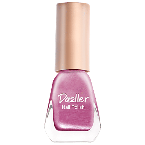 Dazller Nail Polish - Pigmented, Rich Formula, 6.5 ml DV1 - Eros Pink 