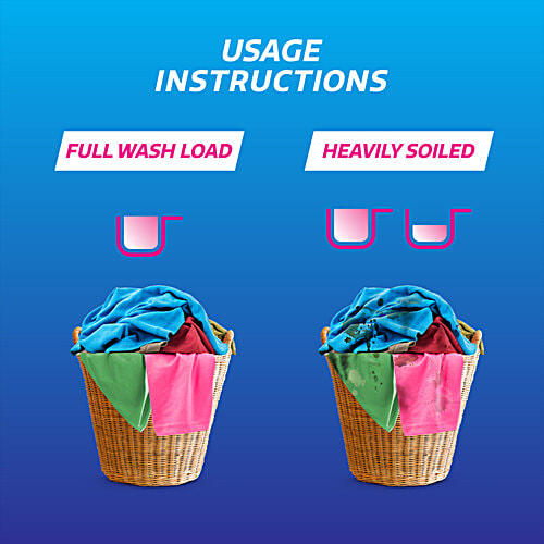 Henko Matic Front Load Detergent Powder, 4 kg (Get 2 kg Free) 