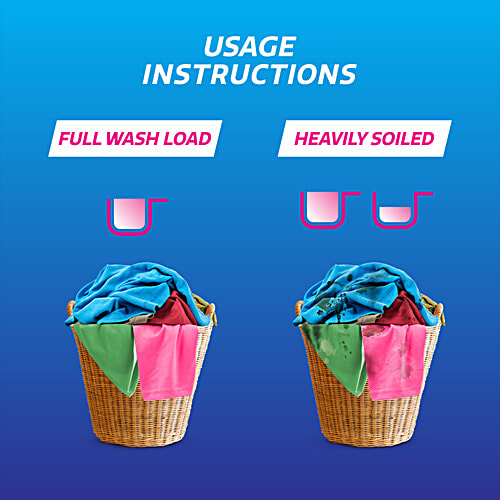 Henko Matic Top Load Detergent Powder, 4 kg (Get 2 kg Free) 